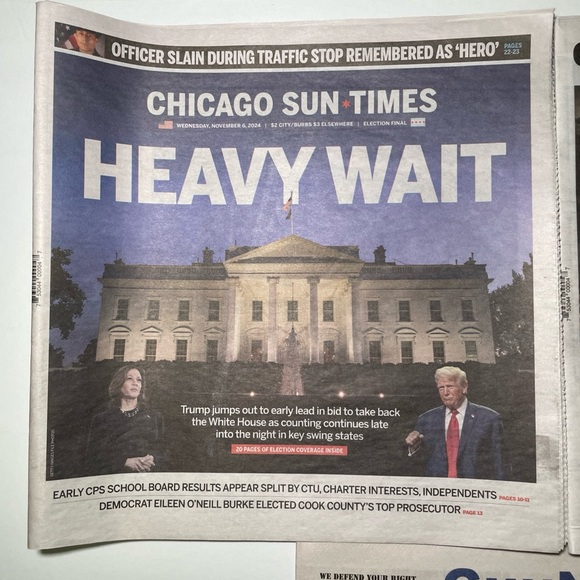 Sun Time Trump Newspaper Lot - Picture 2 of 4